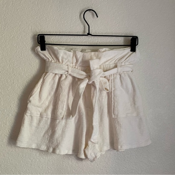 Richer Poorer Cloud Weave Paperbag Short S Bone - Picture 2 of 11